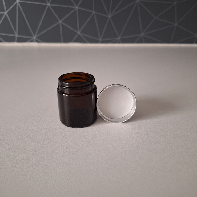 Pot 30 mL avec bouchon aluminium