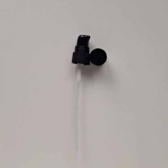 Flacon en verre ambré 30 mL avec bouchage pompe crème