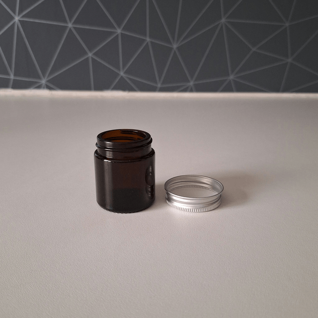 Pot 30 mL avec bouchon aluminium