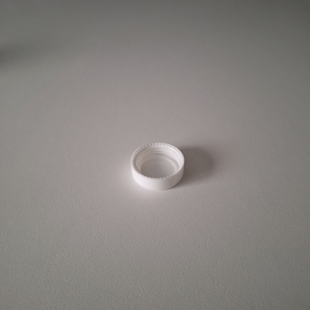 Pot 5 mL avec bouchon blanc