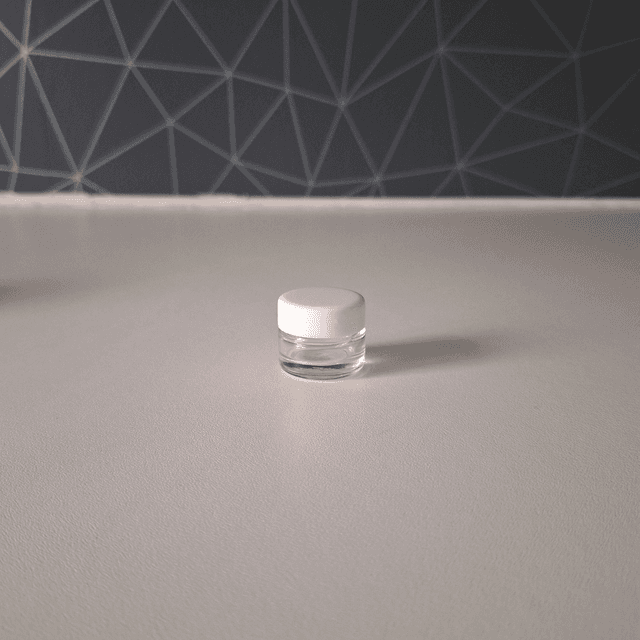Pot 5 mL avec bouchon blanc