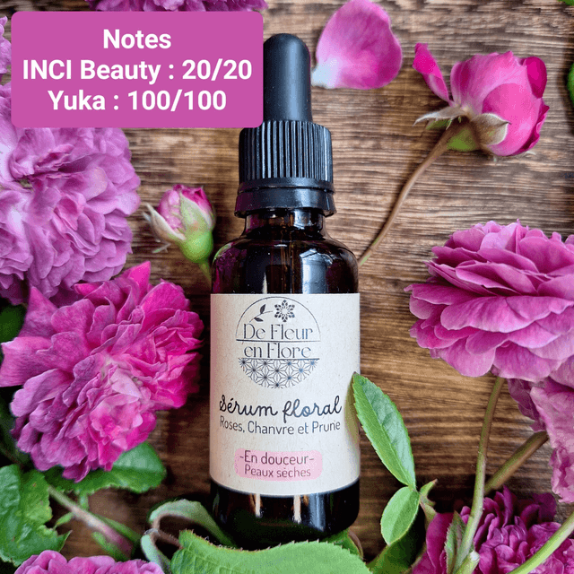 Sérum floral-Visage-peaux sèches